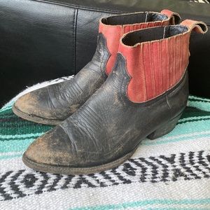 Matisse Booties. Black and Red. Size 10 womens